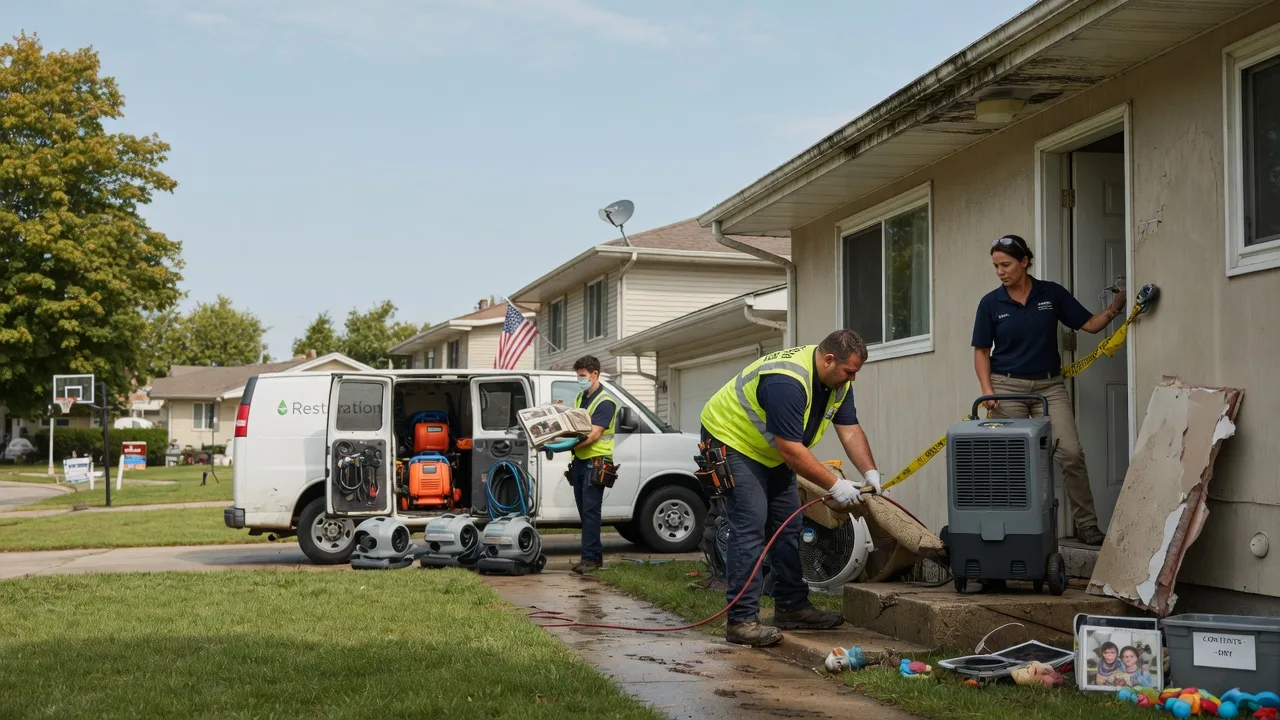 Water Damage Restoration in Lynnville, IN near me